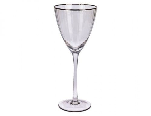Набор бокалов для вина "Элеганца", стекло, прозрачный, 420 мл (6 шт.), Koopman International фото 2