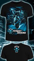 Мужская футболка"Wild Street Racing"