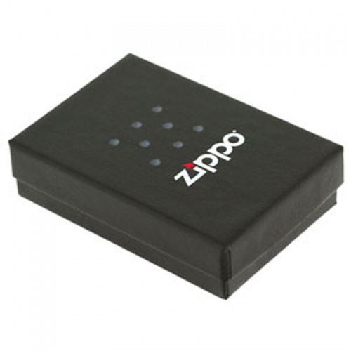 Зажигалка Zippo Classic с покрытием Black Matte, латунь/сталь, чёрная, матовая, 36x12x56 мм фото 2