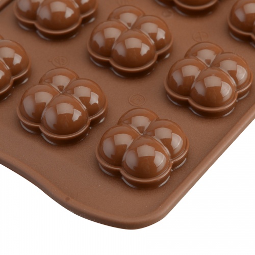 Форма для приготовления конфет choco game 11 х 21 см силиконовая фото 13