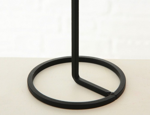 Подсвечники под одну свечу "Файо", металлические, чёрные, 20-32 см (3 шт.), Boltze фото 4