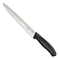Нож Victorinox филейный, лезвие 20 см гибкое, в картонном блистере, 6.8713.20B