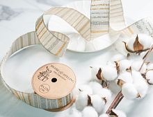 Декоративная лента ТЕССИЛЕ: СВЕРКАЮЩИЕ ЛИНИИ, текстиль, 270х4 см, Koopman International