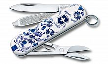 Нож-брелок Victorinox Classic LE 2021, 58 мм, 7 функций, Porcelain Elegance