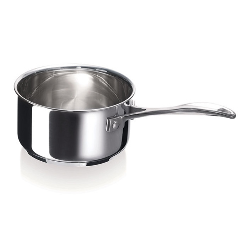 Сотейник BEKA CHEF 24 л (18 см) с зеркальной полировкой, из нержавеющей стали, серого цвета