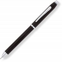 Cross Tech3+ - Satin Black, многофункциональная ручка со стилусом, M, BL+R