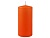 Свеча столбик, оранжевая, 6х12.5 см, Омский Свечной