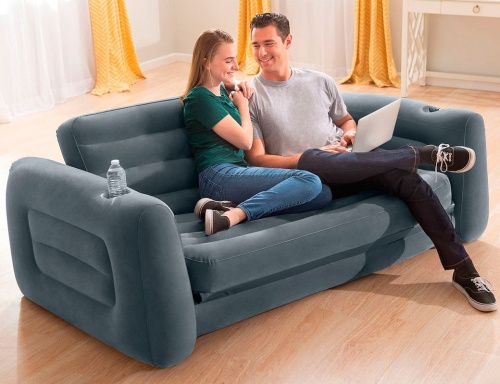 Надувной диван Intex Pull-Out раскладной, 203х224х66см, Intex фото 9