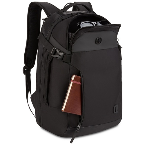 Рюкзак Swissgear 15", черный, 47х29х18 см, 24 л фото 4