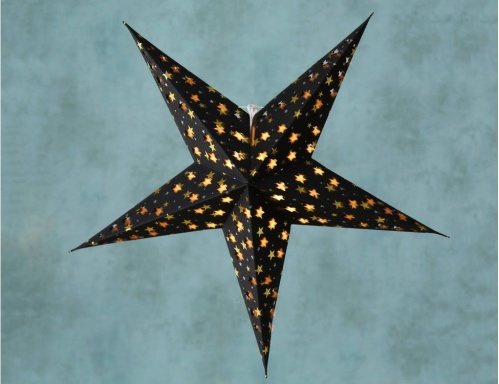 Подвесная звезда "Гэндия", бумага, 60 см, Boltze фото 3