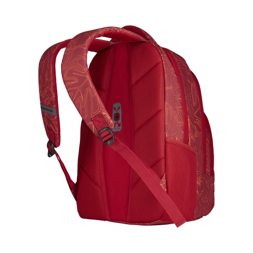 Рюкзак Wenger 16'', красный с рисунком, 34x26x47 см, 28 л фото 3