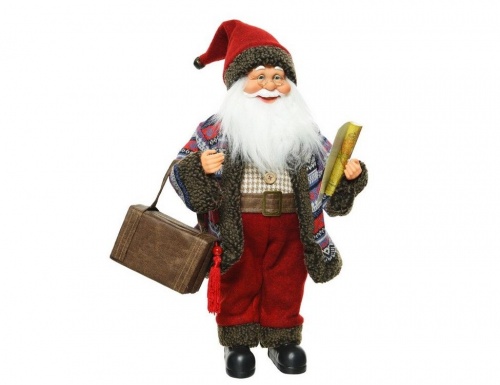 "Санта" с сумкой-чемоданом, Kaemingk