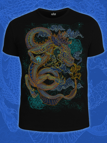 Мужская футболка"Dragon"