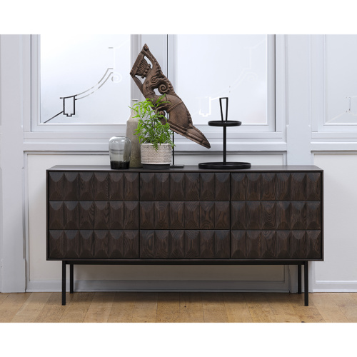 Комод unique furniture, latina, 3 секции, 160х45х79 см фото 7