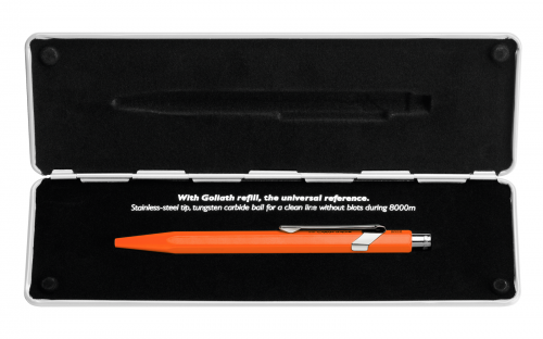 Carandache Office 849 Pop Line - Orange, шариковая ручка, M фото 9