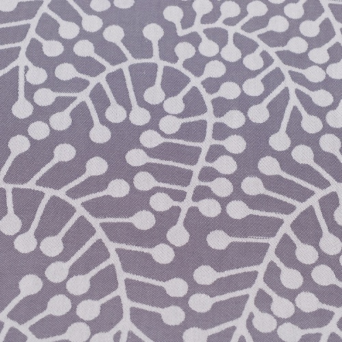 Дорожка из хлопка фиолетово-серого цвета с рисунком Спелая смородина, scandinavian touch, 53х150см фото 5