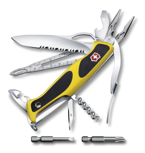 Нож Victorinox RangerGrip Boatsman, 130 мм, 21 функция,, 0.9798.MWC8