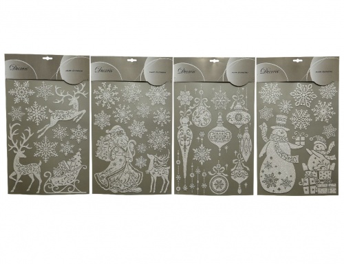 Наклейки для декорирования "Новогодние картинки", 49,5х29 см, Kaemingk