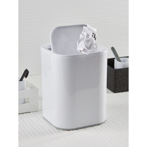 Контейнер для мусора tyer, 7 л, белый/серый фото 9
