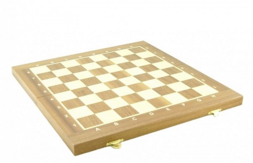 Шахматный ларец складной махагон, 45мм фото 2