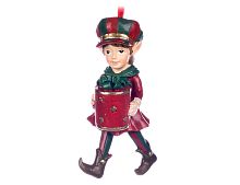 Ёлочное украшение ПОМОЩНИКИ САНТЫ: ЭЛЬФ АУЛИККИ, полистоун, 10 см, Goodwill