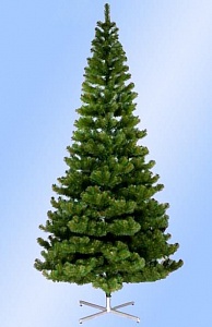 Искусственная елка "Юнона" зеленая, (хвоя - PVC), 3.0 м, Ели PENERI