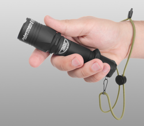 Фонарь светодиодный тактический Armytek Dobermann Pro XHP35 HI, 1570 лм, теплый свет, аккумулятор фото 6