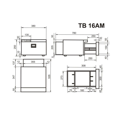 Автохолодильник компрессорный Indel B TB16AM фото 2