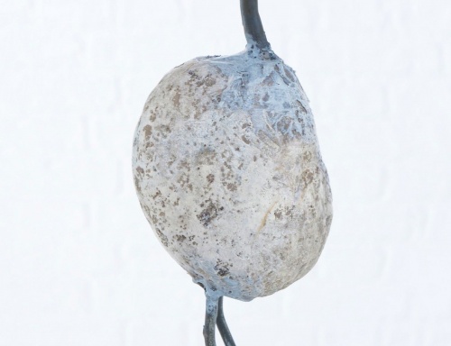 Фигуры для сада "Птички чакки" металлические, серые, 50 см (2 шт.), Boltze фото 5