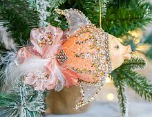 Ёлочная игрушка РЫБКА СИМОНЕТ, полиэстер, 18 см, Winter Deco