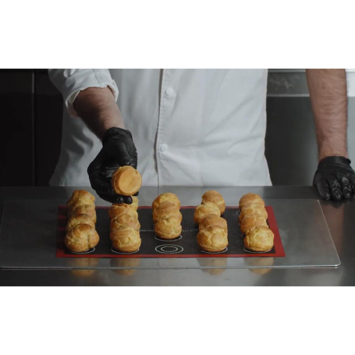 Коврик для выпечки eclair & choux 30 х 40 см двусторонний силиконовый фото 6