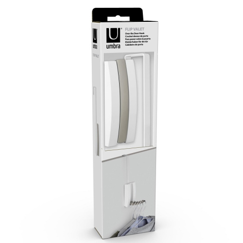 Кронштейн для вешалок складной Flip Valet, белый фото 8