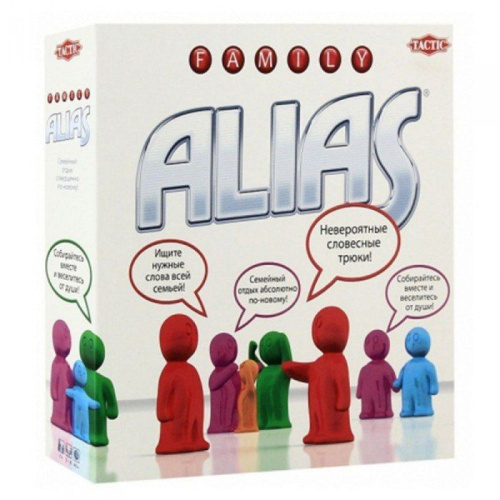 Настольная игра Alias (Скажи иначе) Для всей семьи