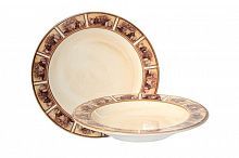 Набор тарелок:суповая и обеденная Натюрморт, 25252