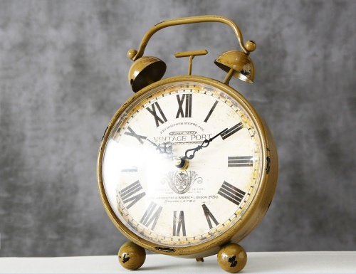 Настольные часы ОРЛЕАН, металл, 23 см, Boltze фото 4