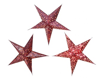 Подвесная звезда "Равенна", бумага, 60 см, Boltze