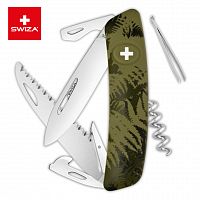 Швейцарский нож SWIZA C05 Camouflage, 95 мм, 12 функций