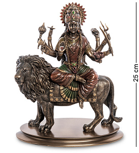 WS-998 Статуэтка "Богиня Дурга - защитница богов и мирового порядка"