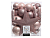 Набор однотонных елочных шаров и украшений НОВОГОДНИЙ, цвет: розовый, упаковка 33 шт., Kaemingk