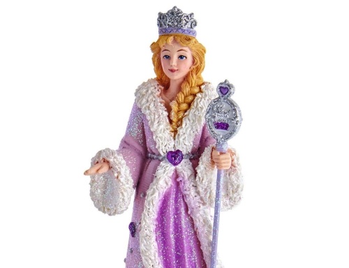 Ёлочная игрушка "Зимняя королева", полистоун, 13 см, Kurts Adler фото 2