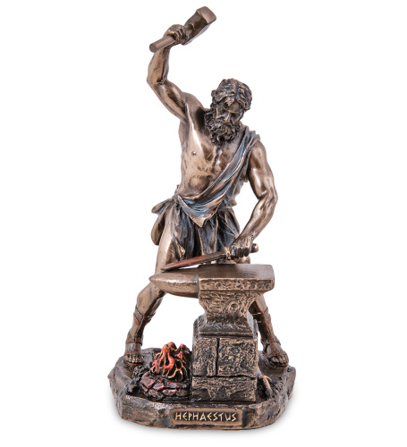WS-1196 Статуэтка «Гефест - бог огня, покровитель кузнечного ремесла» фото 2