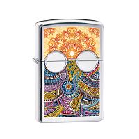 Зажигалка ZIPPO Classic с покрытием High Polish Chrome, латунь/сталь, серебристая, 36x12x56 мм, 28871