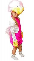 Карнавальный костюм "Розовый страус", 5-7 лет, Бока