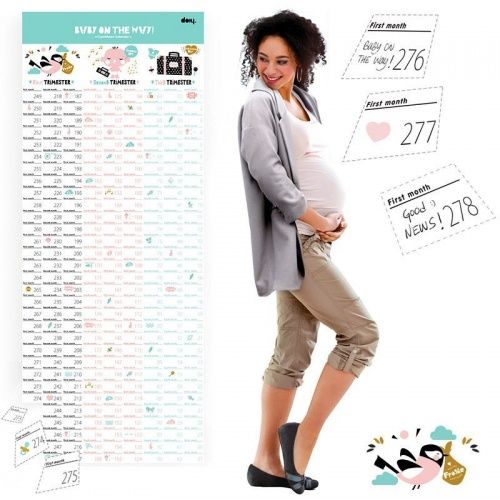 Календарь для беременных on the way