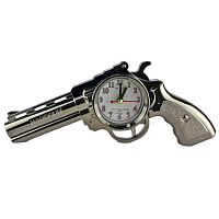 Часы-будильник "Револьвер" 12*18 см