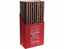Бумага для подарочной упаковки "Крафтовый шарм", 70х200 см, разные модели, Koopman International