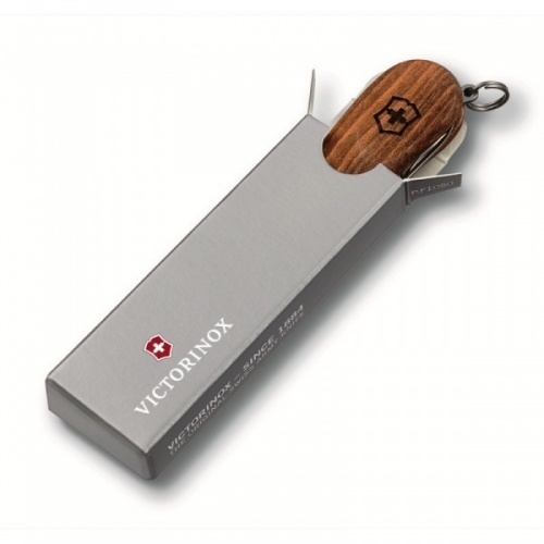 Нож-брелок Victorinox Classic EvoWood 81, 65 мм, 5 функций, дерево, 0.6421.63 фото 3