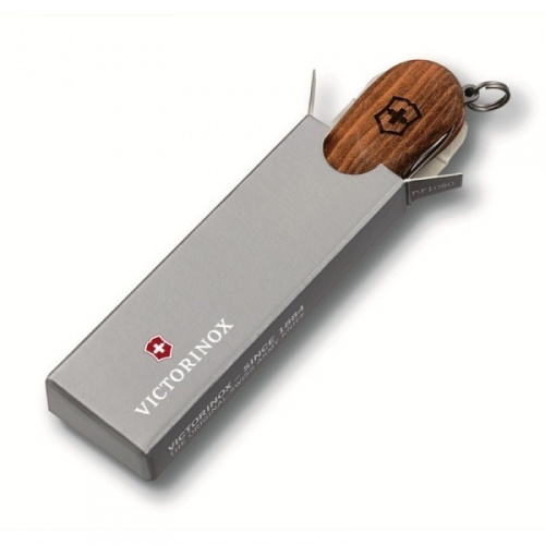 Нож-брелок Victorinox Classic EvoWood 81, 65 мм, 5 функций, дерево, 0.6421.63 фото 3