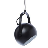 Лампа потолочная ball с подвесом, 24хD19 см, черная матовая