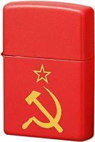 Зажигалка Zippo №233 Серп и молот